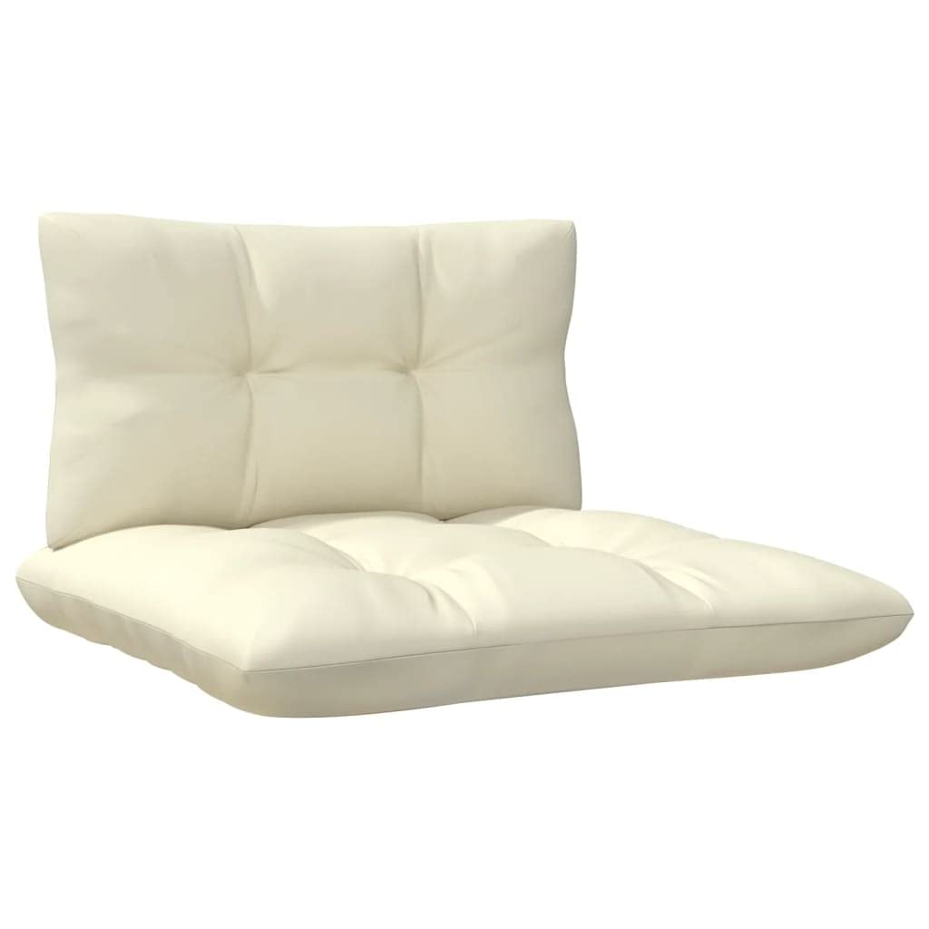 Set Salotto da Giardino 13 pezzi con Cuscini Crema in Legno di Pino per Spazi Esterni Relax, Lounge, Veranda, Patio, Terraces, Modulare e Resistente, Ideale per Famiglia e Ospiti