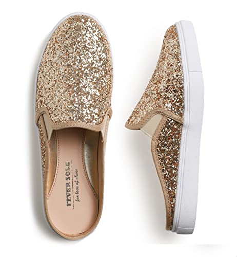 Image of FEVERSOLE Women's Sport Mules Slip On Loafers Fashion Backless Sneakers