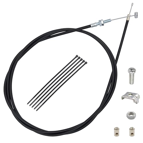 YGQ 75 inch Universal Throttle Cable for 90cc 110cc 125cc 150cc 250cc Kandi GKA Black Widow Yerf Dog Go Kart Go Cart Mini Bike Gas Scooter Dirt Bike Buggy