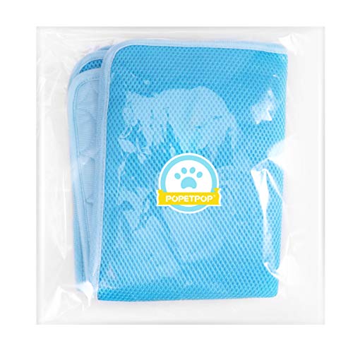 Tapete refrescante de verão POPETPOP Pets – cobertor para cães autorresfriante para cama fresca para