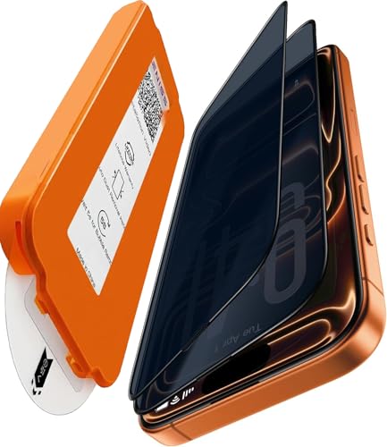 Image of Mr.Shield PRO-GLAZ Privacy Tempered Glass Screen Protector Guard Compatible For iPhone 17 Pro Max - 1 Pack