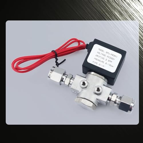 Électrovanne normalement ouverte 1/4 inox haute précision - 7