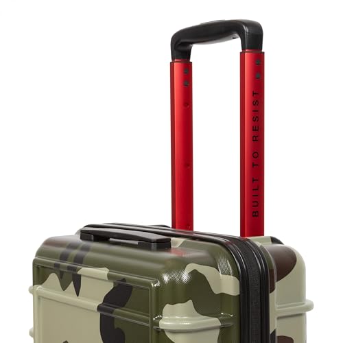Eastpak Resist'R Zip Cabin – 28L Hardshell Carry-On with Dual Compartments, 360° Spinner Wheels, TSA Lock & Telescopic Handle, Camo by EASTPAK - Used condition - Image 4