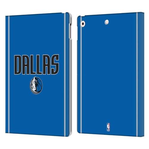 Étui portefeuille NBA Dallas Mavericks en cuir pour iPad 10.2 2019 2020 2021 Head Case Designs
