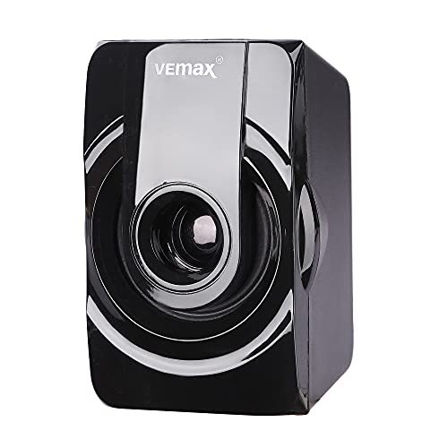 Image of Vemax Venus 7.1 Bluetooth Multimedia Home Theater System with FM, AUX, USB, Bass & Treble Control (Black)