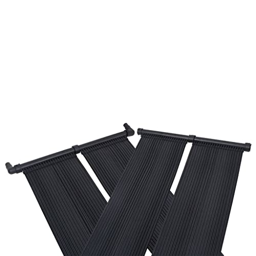 Vidaxl 2X Panel Calentador Solar Para Piscina Tapete Sistema De Calefacción Calentamiento Agua Caliente Sol De Energía Ecológicas 80X310 Cm
