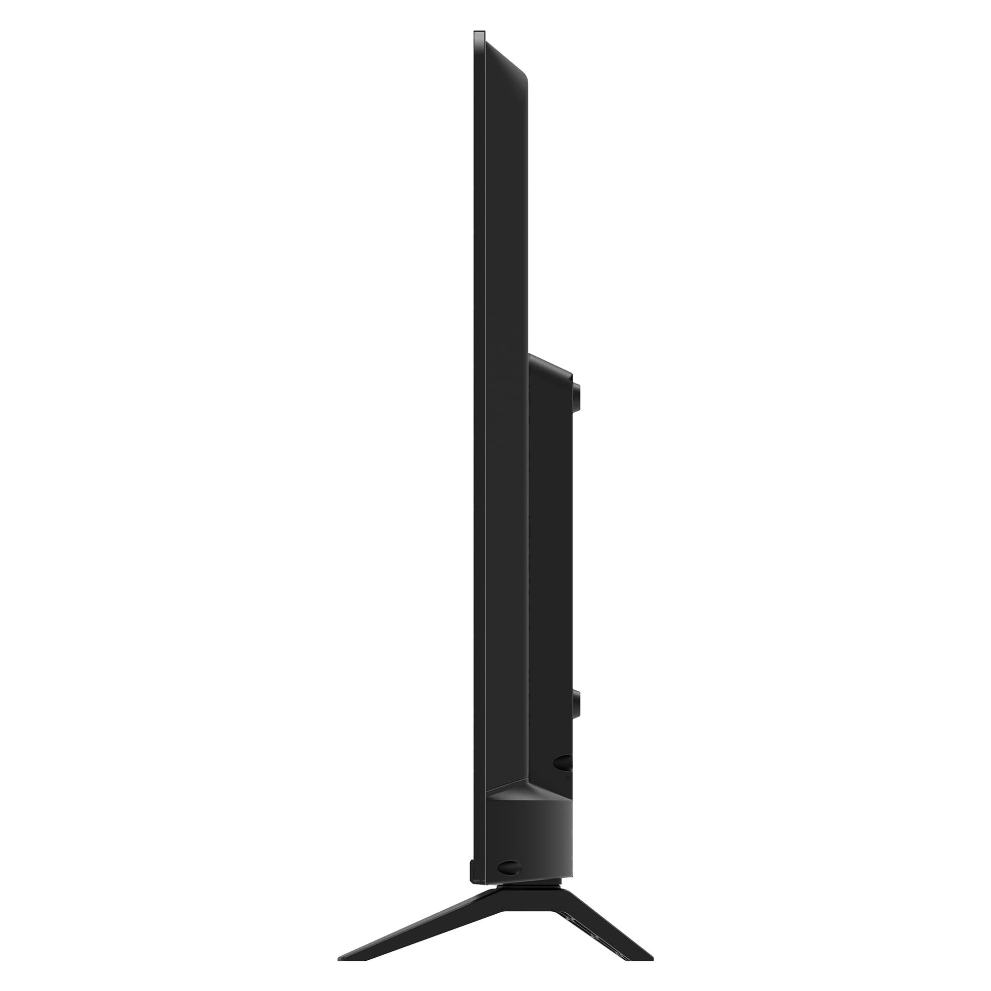 TEEVIEW Google Smart TV | QLED 4K UHD | 43”/110cm | Frameless Design | Tripple Tuner DVB-T/T2/S/S2/C | HDMI x3, USB x2, CI+ | Sprachsteuerung & Streaming-Apps | In Eindhoven montiert | TV43QQG-EU