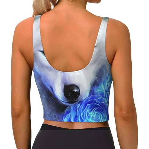 Women Girls Comfort Fit Yoga Vest Athletic Tank for Training Running3