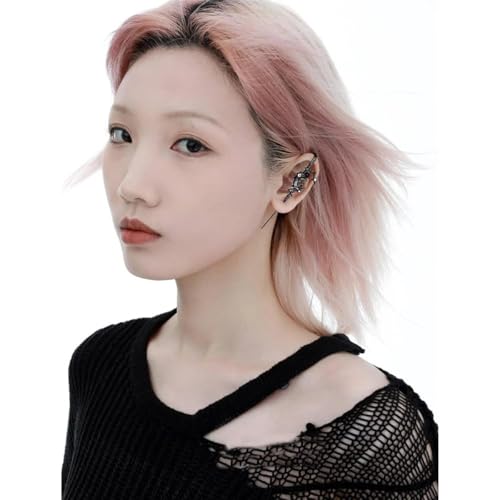 Myth Of The Moon Ear Hook Earrings Goth Sword Earrings Punk Moon Needle Piercing Earring Star Earrings Halloween Jewelry2