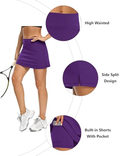 Image of LouKeith Tennis Skirts for Women Golf Athletic Activewear Skorts Mini Summer Workout Running Shorts with Pockets