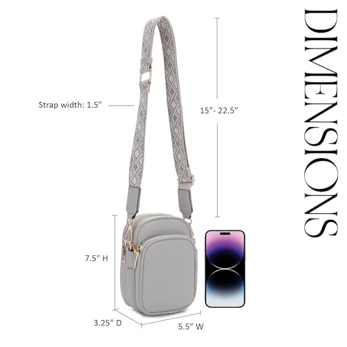 Image of Mali+Lili, Josie Triple Zip Crossbody Bag
