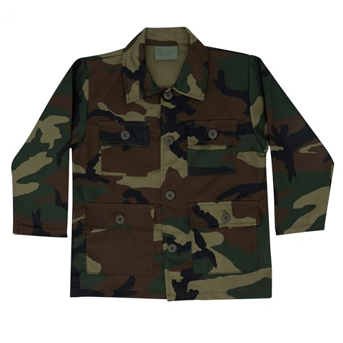 Chemise BDU enfants Rothco avec 4 poches cargo de treillis