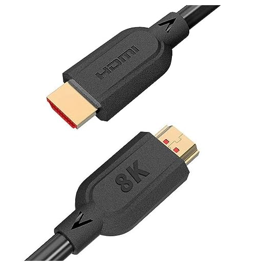 XMUXI Cabo HDMI 8k Cabos HDMI 2.1 de alta velocidade, 4K @ 120 Hz 8K @ 60 Hz 48 Gbps HDR compatível com Mac Soundbar Gaming PC PS Xbox (3 metros)