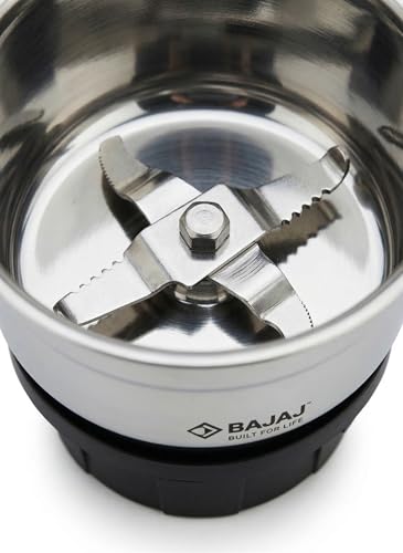 Image of Bajaj Original 180ml Chutney Grinding Jar Compatible with 50+ Bajaj and MR Mixer Grinder Models, Original Replacement Jar Assembly