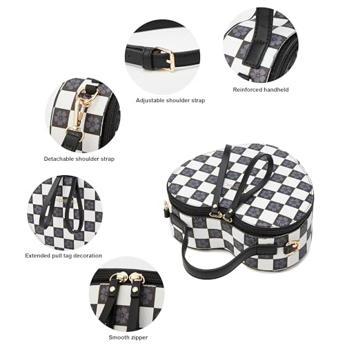 Image of Crossbody Purse for Women Small Crossbody Bags Trendy Vegan Leather with Adjustable Shoulder Straps Gift for Mother Wife Mom