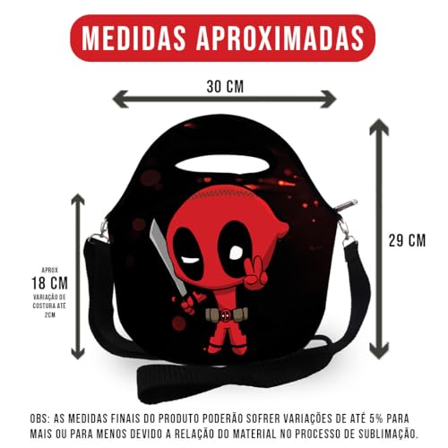 Kit Mochila de Costa Infantil + Lancheira + Estojo Espada Pool