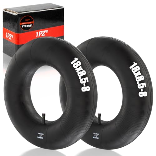 1PZ FY2-05E 18x8.5-8 Schlauch mit Gerades Ventil Ersatz für Schubkarren Wheelbarrow Handwagen Wagen Rasenmäher