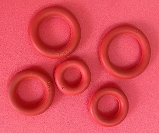 Rubber Vaginal Ring Pessary Non-Sterile Rubber Red Set of 5 (2 Inch,2.25 Inch,2.5 Inch,2.75 Inch,3,Inch,) (B0BCFLWB9N) Amazon Price History, Amazon Price Tracker