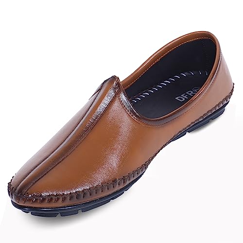 Image of DFR Loafers Sherwani Kurta Wedding Casual Juti Shoe for Men
