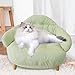 Hundestuhl – Haustiersofa | Eckhundebett | Sofas und Stühle für Hunde | Hundesofabett | Abnehmbare Couch Hundebett Hundesofa Couch | Weicher Haustiercouchstuhl, atmungsaktives Katzennestbett für das W