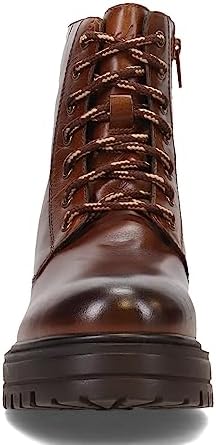 Skechers Women's Teen Rider Ankle Boot, Dark Brown, 5.5 | Image 2