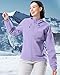 CAMELSPORTS Women's Rain Jacket Lightweight Windbreaker Hooded Raincoat Windproof Coat Shell for Outdoor Hiking