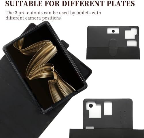 Case Compatible for Facetel Q6 10.1 Inch Tablet Case Cover [360-Degree Rotating Support][Hardened Edge Protection Against Drops] XQ