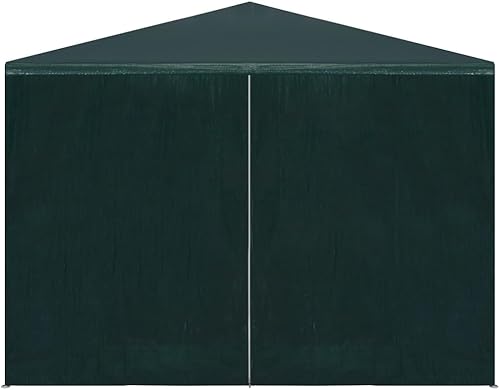 Vista 70 de vidaXL Tienda de campaña para fiestas al aire libre, 9 pies 10 pulgadas x 9 pies 10 pulgadas, resistente a los rayos UV y al agua, carpa de jardín