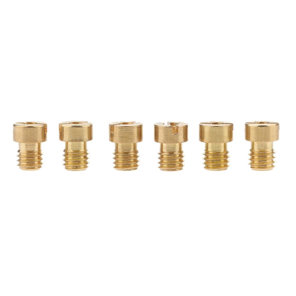 LOOM TREE® M5 Thread Motorcycle Main Jet Kit Carburetor 90-102 6 Size Injector Nozzle | 6 Pieces Carburettor Main Jet-image-45