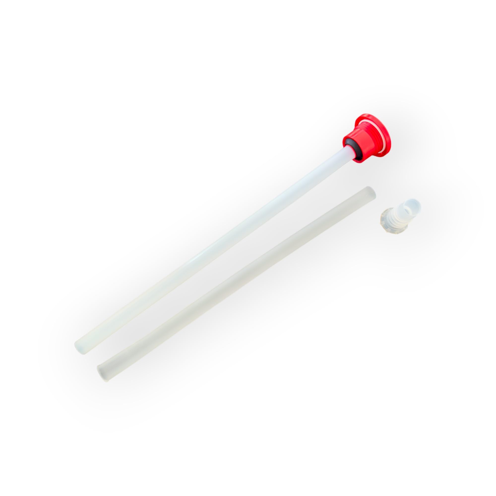 PIUSI Tubo de Inmersión Rígido de Plástico para Cubos/IBC, Diámetro 20 mm, Conexión 56x4 BUTT | F15606000