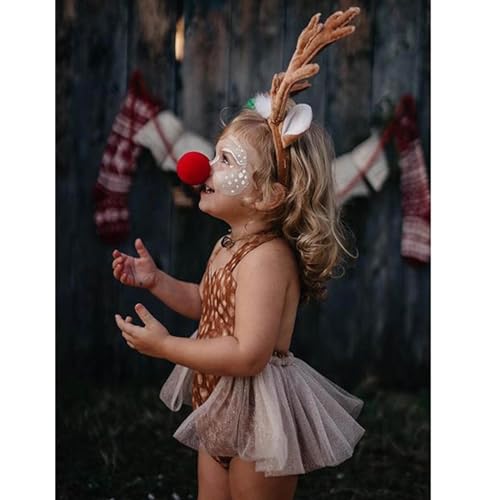 Disfraz de reno navideño para bebés 18-24 meses miniatura 2