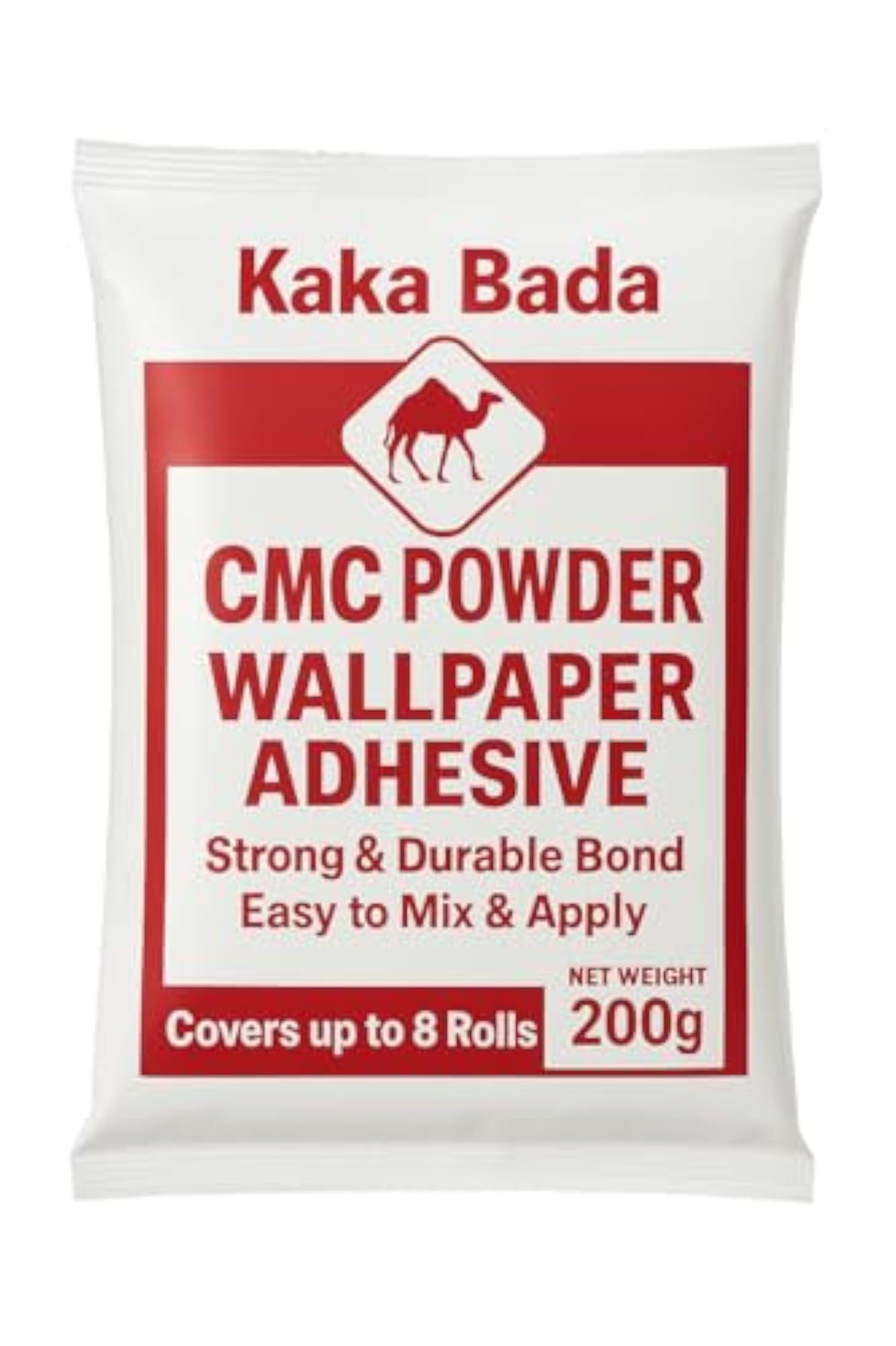 Kaka Bada Camel CMC Powder Wallpaper Adhesive, Easy to Apply