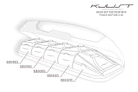 KJUST Taschen Set 5stk kompatibel mit Dachbox THULE MOTION 3 XL – Ansicht 7