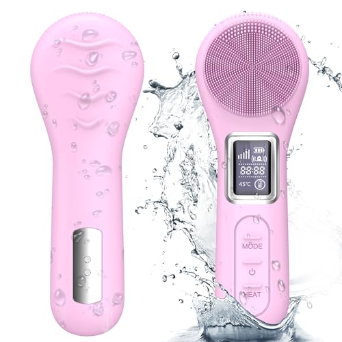 ColorfulLaVie Escova de Limpeza Facial para Purificador de Rosto, Escova Facial Sônica de Silicone E