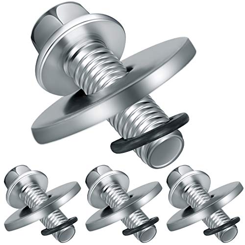 3/4 Inch Go Kart Clutch Bolt Kit Predator Engine Clutch And Lock Washer For Go Kart, Minibike And Kart Engine, Bolts For 10/12 Teeth Clutch Bolt Kit (4 Sets) #TOP1