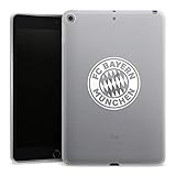 DeinDesign Silikon Hülle kompatibel mit Apple iPad Mini (2019) Case Tablet Hülle FC Bayern München Wappen FCB