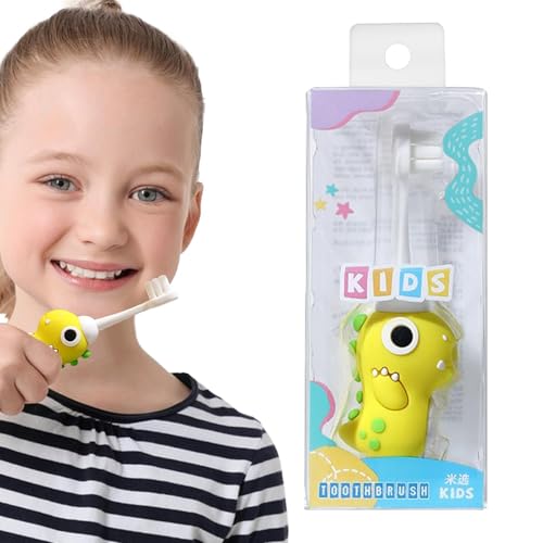cepillo de dientes para niños pequeños, cepillo de dientes manual para niños | Cepillo de dientes de entrenamiento para niños con cabezal de cepillo de tamaño infantil | Cepillo de dientes para