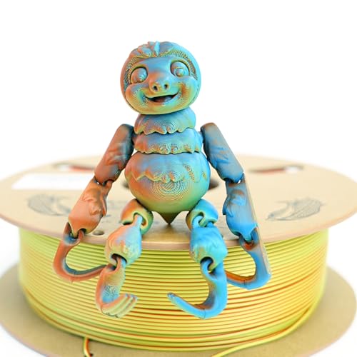 Gratkit Matte Tri-Color PLA Filament, High Speed PLA Malachite — view 2