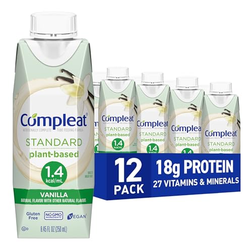 Compleat Standard 1.4 Plant-Based Vanilla Nutrition Shake - 18g Protein,