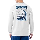 Guy Harvey Men’s Long Sleeve OG Cotton Graphic T-Shirt