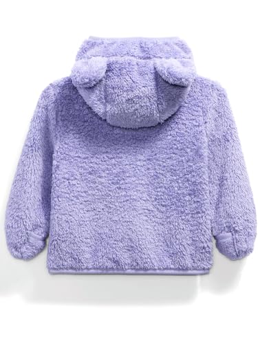 Image of THE NORTH FACE Baby Campshire Full Zip Hoodie | Cozy Fleece Winter Jacket for Toddlers, With Mittens & Attached Bear Ear Hood