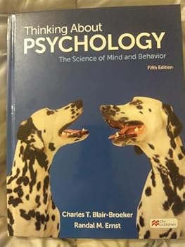 Hardcover Thinking About Psychology (High School) Book