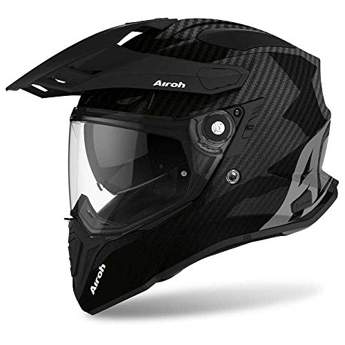 Airoh Commander Full Carbon Gloss Casco De Moto, Unisex Adulto, Xs Airoh Commander Full Carbon Gloss Casco De Moto, Unisex Adulto, Xs