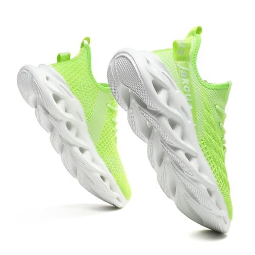 Image of Jakcuz Plus Size Men's Lightweight Walking Shoes Mesh Fish Scale Pattern Fashion Sneakers