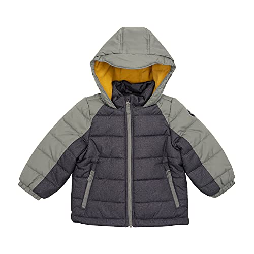 Osh Kosh Boys' Heavyweight Winter Jacket with Sherpa Lining