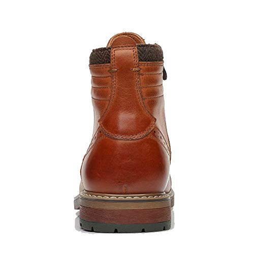 Arkbird Mens Chelsea Boots, Stylish And Comfort Leather Chukka Ankle Boots With Zipper (Brown) #TOP4