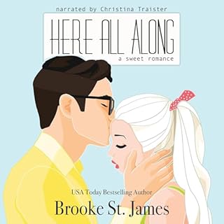Here All Along Audiolibro Por Brooke St. James arte de portada