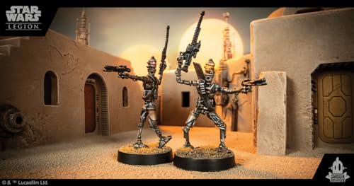 Atomic Mass Games Star Wars Legion IG-Series Assassin Droids Expansion | Two Player Miniatures Battle Game | Strategy Game | Ages 14+ | Average Playtime 3 Hours | Made, Multicolor (SWL99)