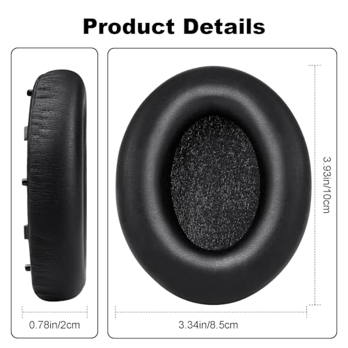 Coussinets WH-1000XM4 pour casque antibruit, idéal pour le télétravail