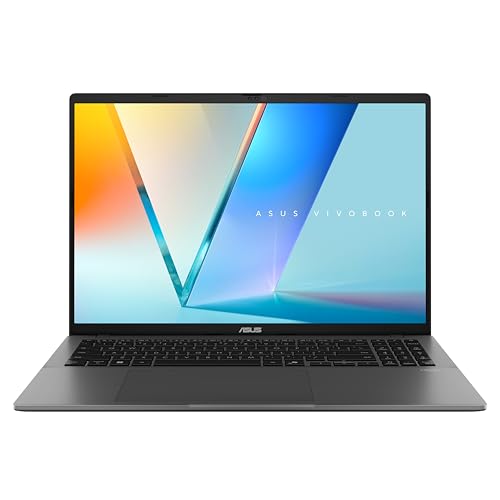 ASUS Vivobook S16 S3607VA#B0DXQC4SJY, Notebook con Monitor da 16' Anti-glare, 144Hz, Intel® Core™ i7-13620H, RAM 16GB, 512GB SSD, Win11 Home, Grigio